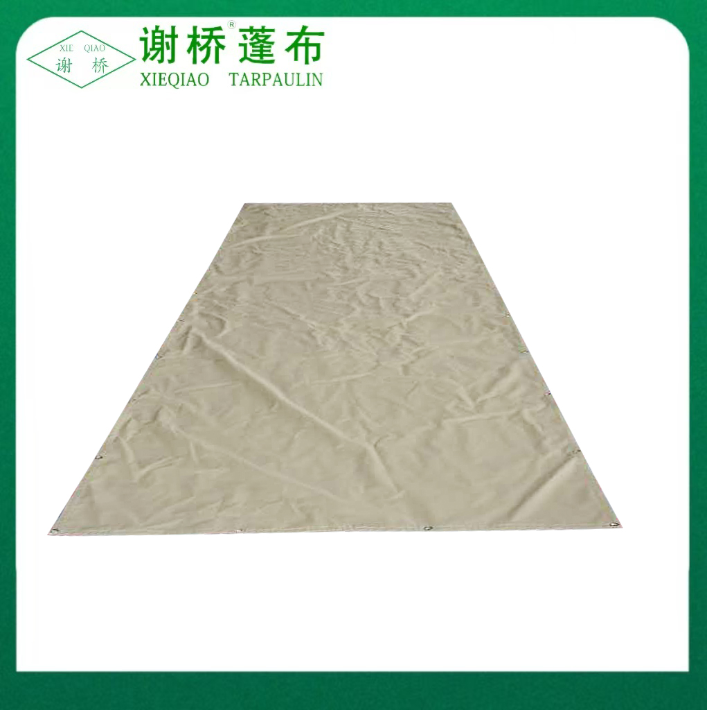 Geel vinyl waterdichte tarp 6 "× 20"
