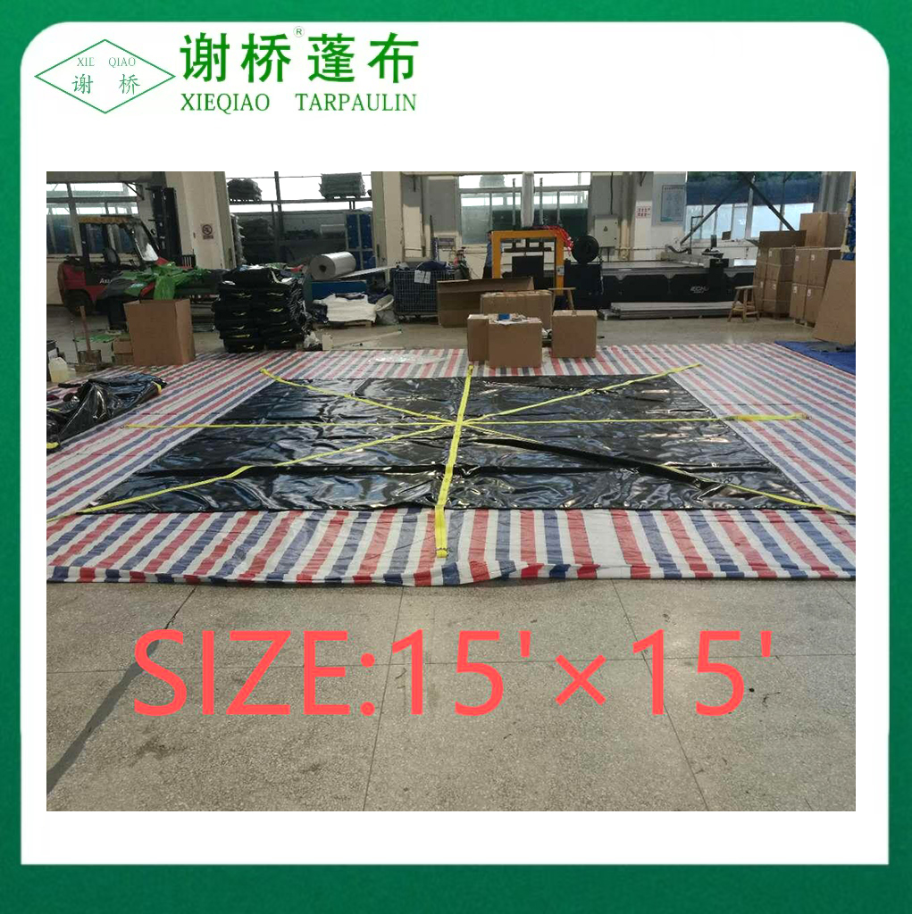 15 "x15" puin tillend tarps